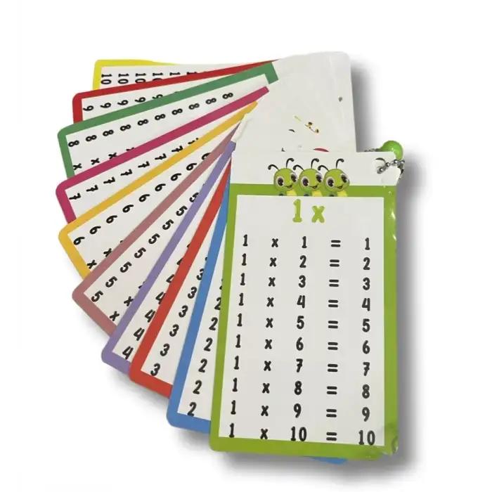 Anadolu Çarpım Tablosu 10 lu Zincirli (68x120mm)