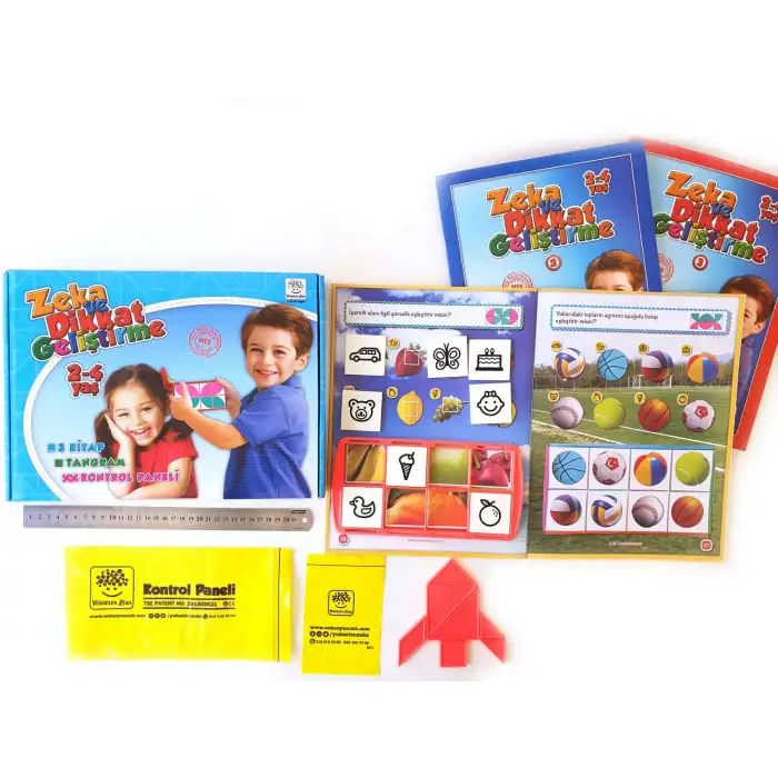 Zeka ve Dikkat Geliştirme 2-4 Yaş
