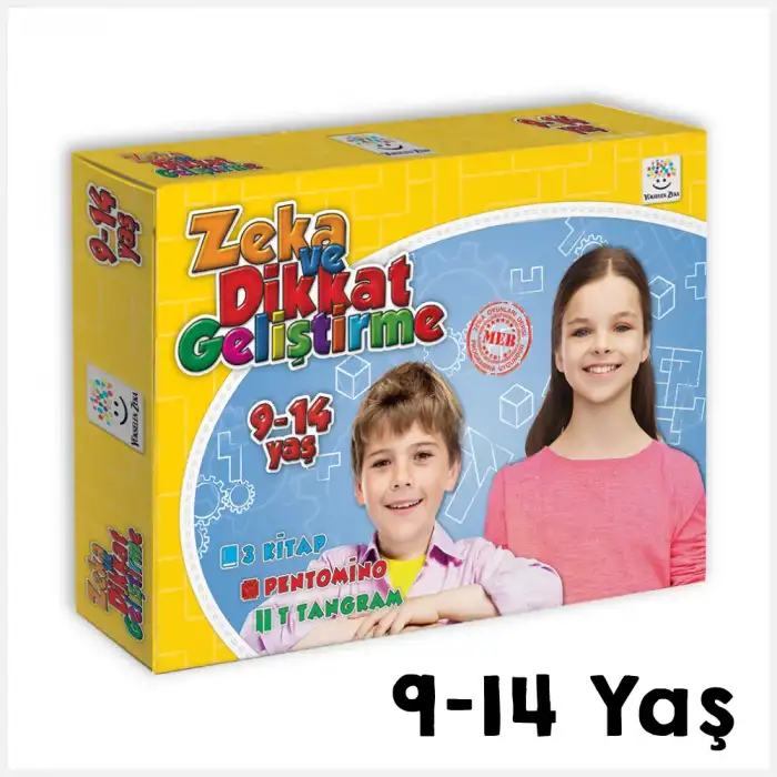 Zeka ve Dikkat Geliştirme 9-14 Yaş
