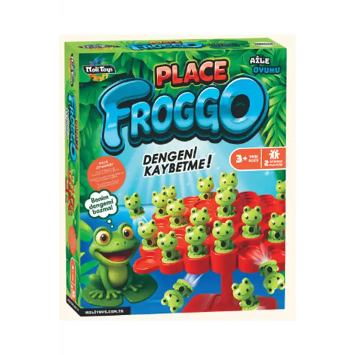 Moli Toys Place Froggo - Denge Oyunu - Aile Oyunu