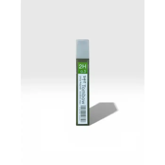 Tombow Min 2H 0.5 Mm Mekanik Kurşun Kalem Ucu - Ultra Polymer-Ekonomik Yeşil  R5-Gt2H