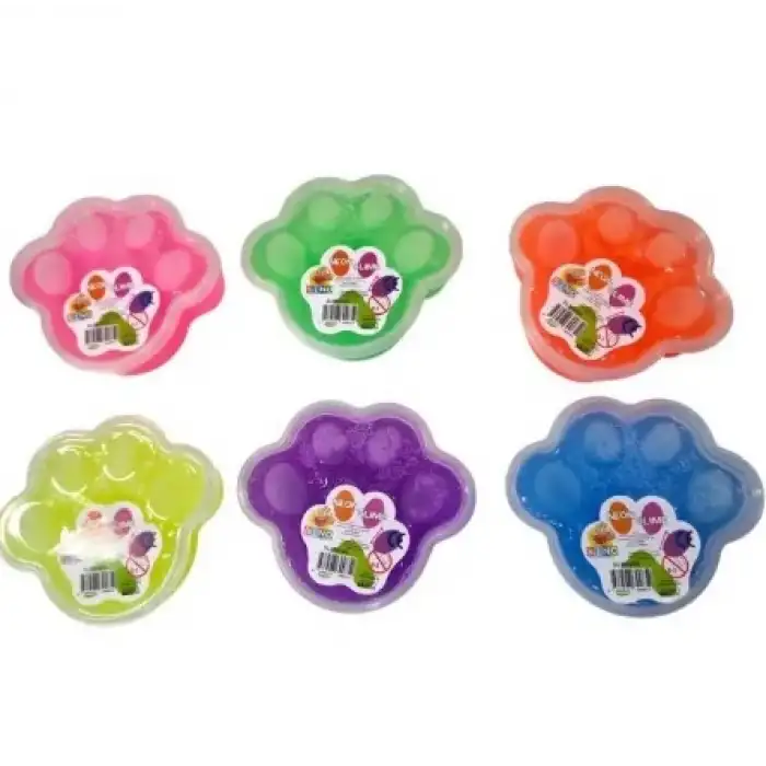 SİNO PATİLİ KUTU SLİME 140 GR. KARIŞIK RENK (ADET)