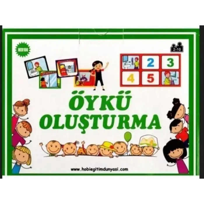Çocuklar İçin Öykü Oluşturma Seti 2-10 Yaş