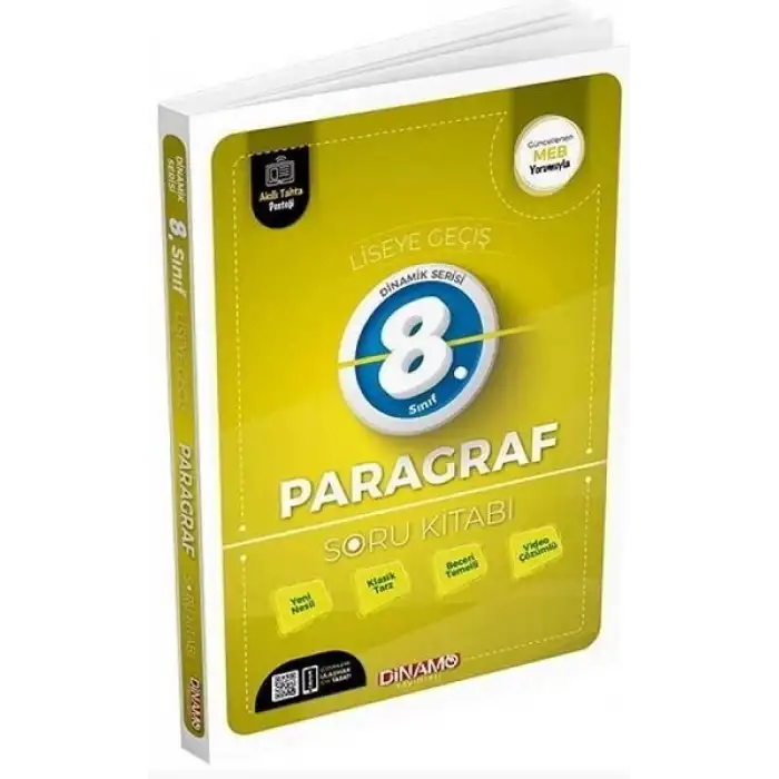 DİNAMO YAYINLARI - 8.SINIF PARAGRAF SORU