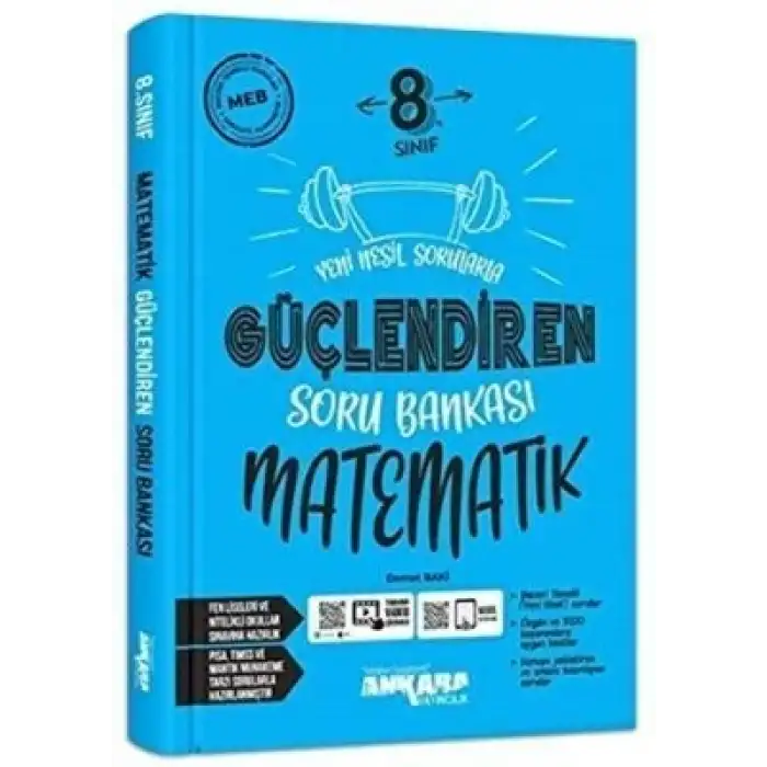 8. Sınıf Güçlendiren Matematik Soru Bankası -Ankara Yayıncılık