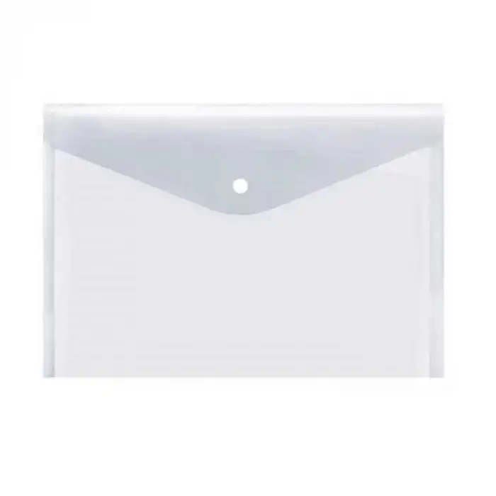 Abka Çıtçıtlı Dosya A4 Şeffaf