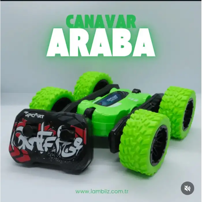 Akrobat Şarjlı Araba 2.4Ghz- STUNT RACING