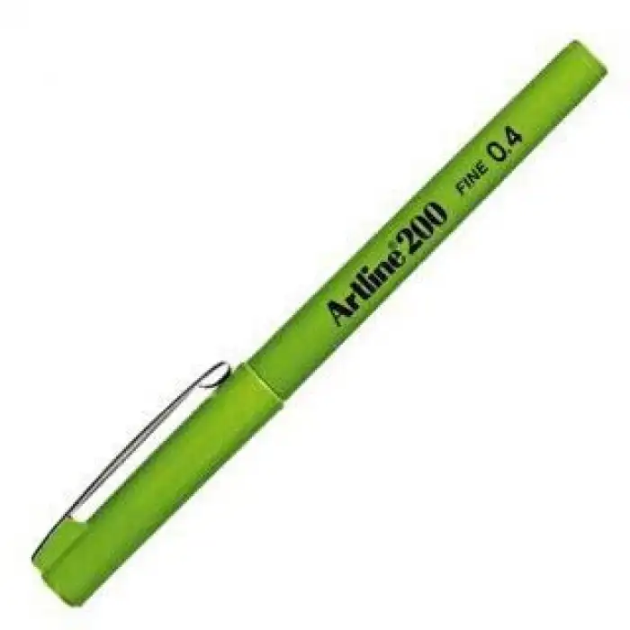 Artline 0.4 mm Fıstık Yeşili 200 Fineliner Kalem