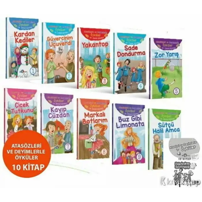 ATASÖZLERİ VE DEYİMLERLE ATASÖZLERİ (10 KİTAP) - DR. İSMAİL ÇUBUKÇU)