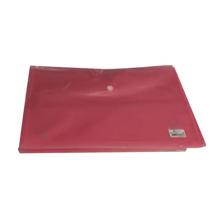Bafix Çıtçıtlı Zarf Dosya A4 Pembe