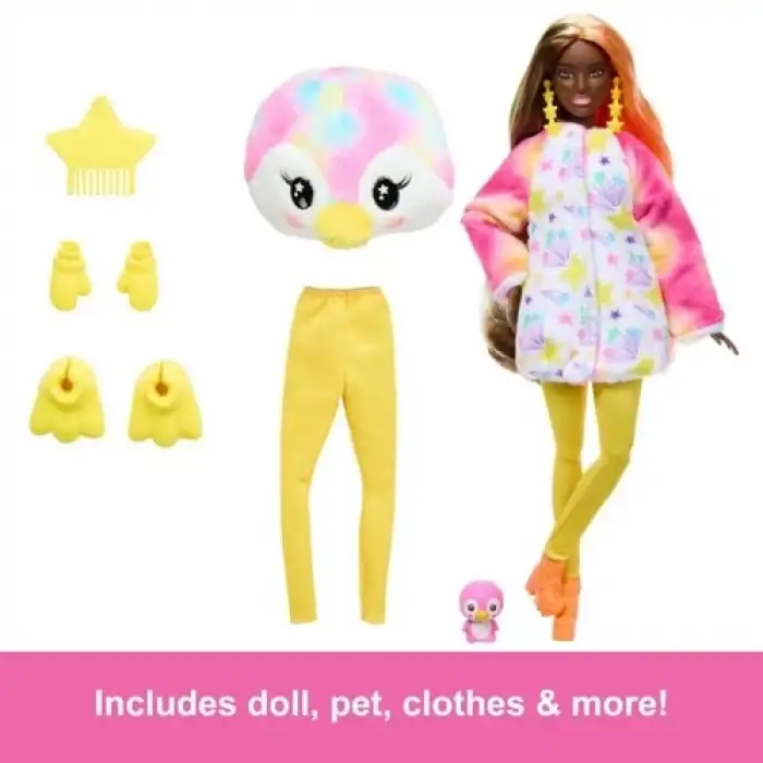 Barbie Cutie Reveal Rüya Renkler Serisi - Penguin Hrk40