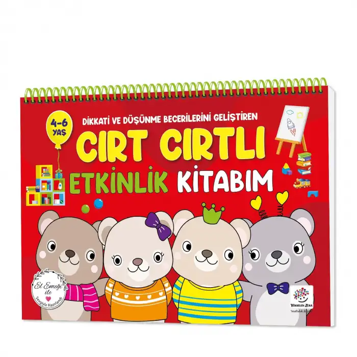 CIRT CIRTLI ETKİNLİK KİTABIM 4-6 Yaş