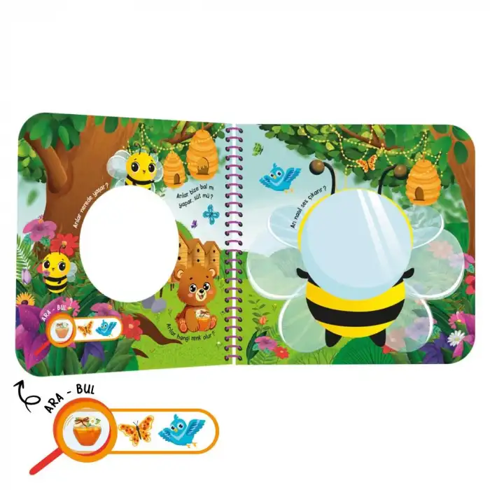 Aynalı Kitap - Dokun Hisset -  2li Set