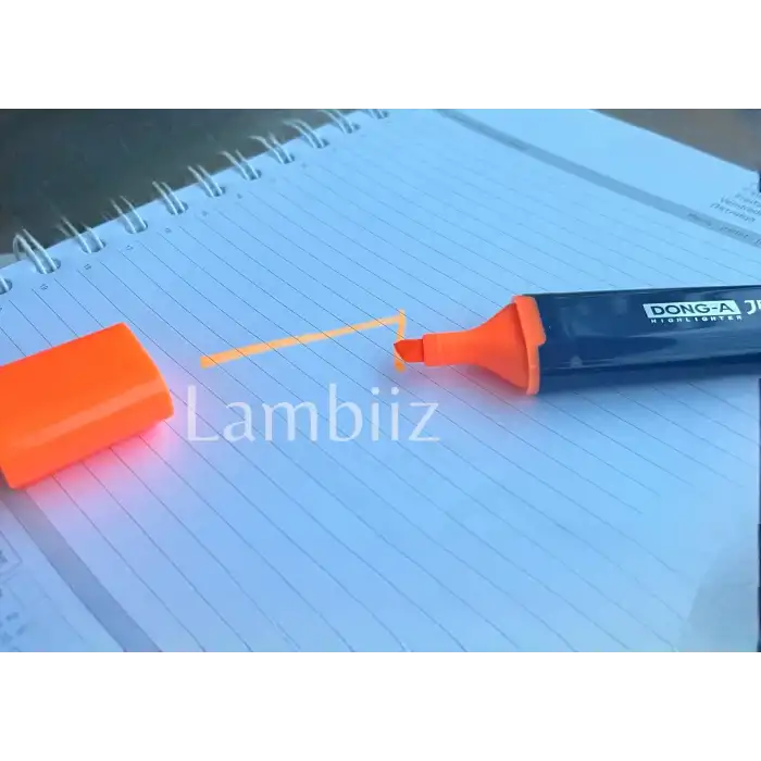 Donga Jetty Fosforlu Kalem Turuncu