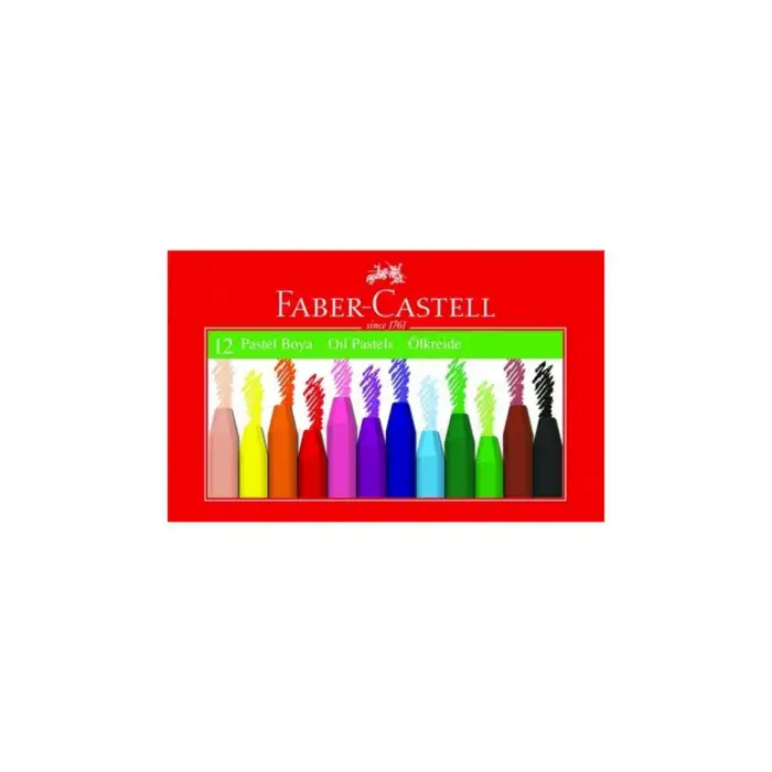 Faber-Castell Karton Kutu Pastel Boya 12 Renk