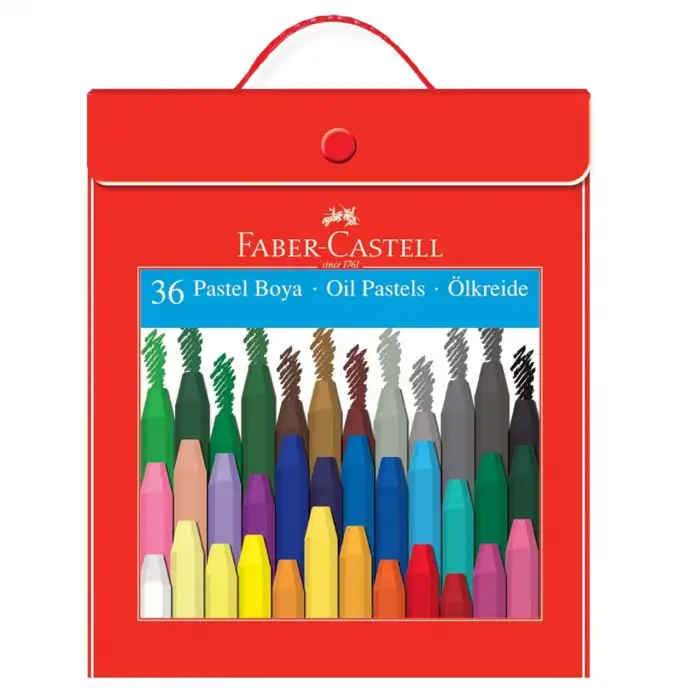FABER CASTELL PASTEL BOYA ÇANTALI 36 RENK