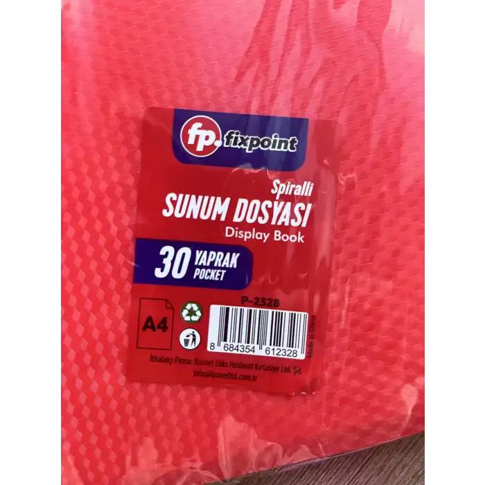 Fixpoint Spiralli Sunum Dosyası 30 Yaprak
