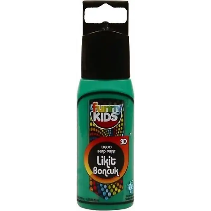 Funny Kıds Boyutlu Boncuk Likit 60 Cc Yeşil 2508