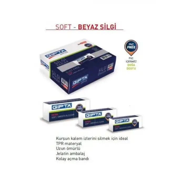 GIPTA BEYAZ SİLGİ BÜYÜK