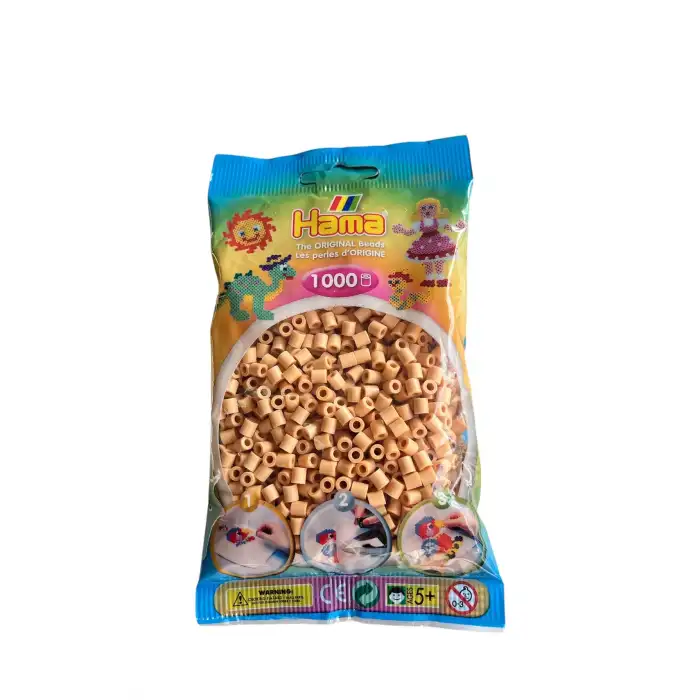Hama Boncuk Midi 1.000’lik poşet - Bej 207-27