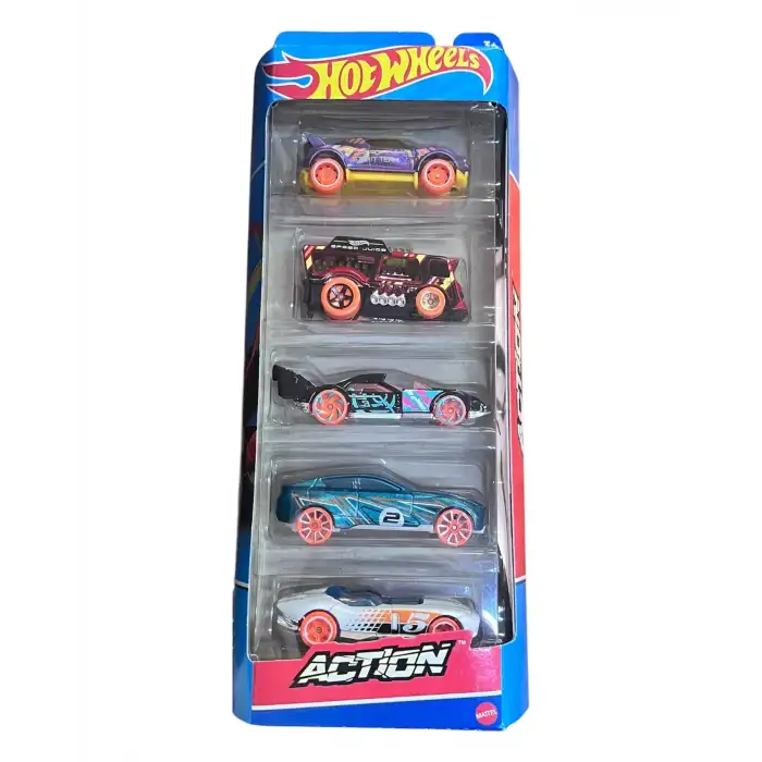 HOTWHEELS 5 Lİ ARABA SETİ