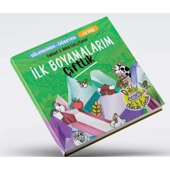 İLK BOYAMALRIM - ÇİFTLİK +3 YAŞ - DAHİ OLACAK ÇOCUK