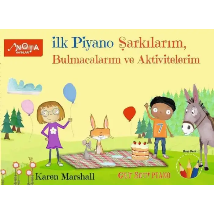 İlk Piyano Şarkılarım, Bulmacalarım ve Aktivitelerim - Karen Marshall - Collins Music