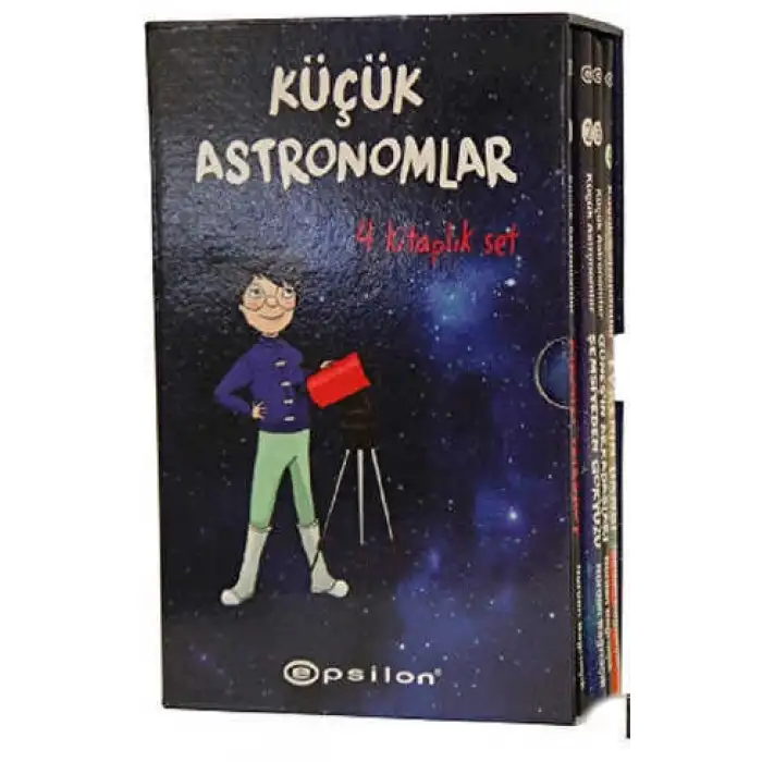 Küçük Astronomlar Serisi 4 Kitaplık - Nurdan Bağrıaçık -Set Epsilon Yayınevi