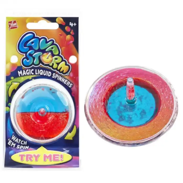 Lava Storm Magic Liquid Spinners