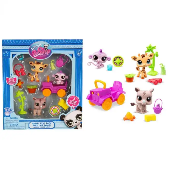 Littlest Pet Shop Minişler Safari Oyun Seti S1