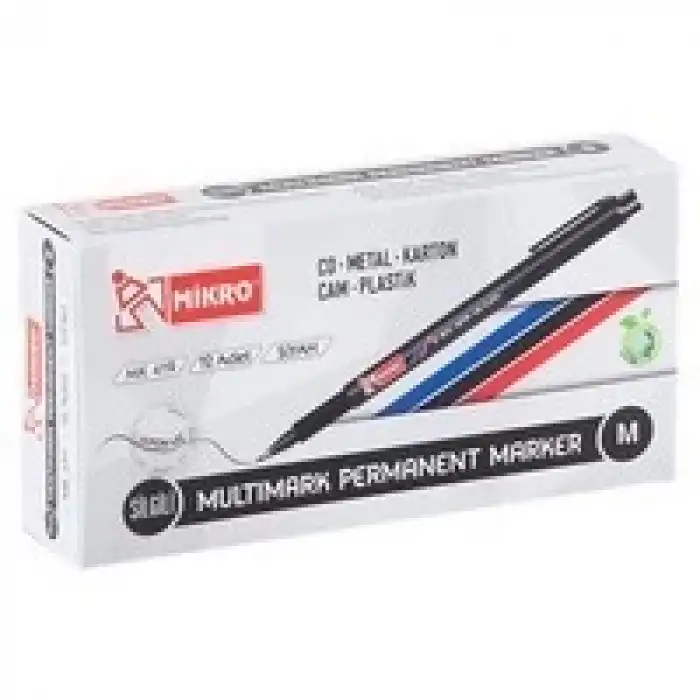 Mikro Asetat Kalemi Permanent M Seri Siyah (1 Adet)