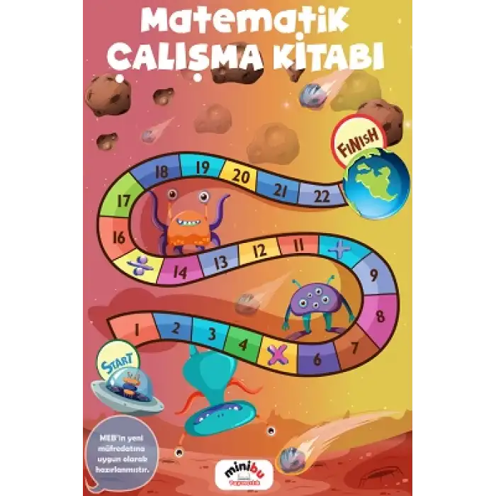 MİNİBU MATEMATİK ÇALIŞMA KİTABI 5 YAŞ