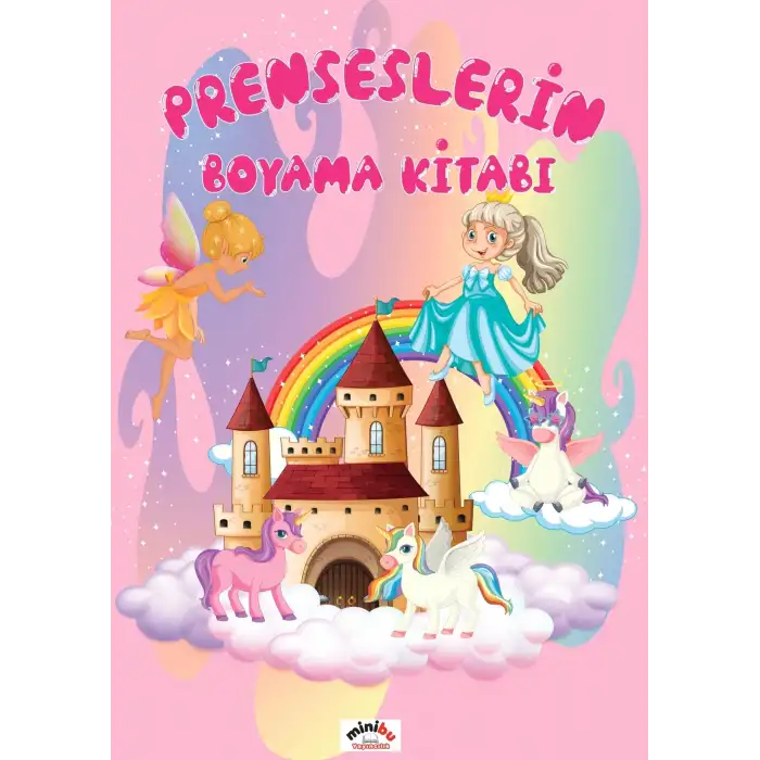 MİNİBU PRENSESLERİN BOYAMA KİTABI