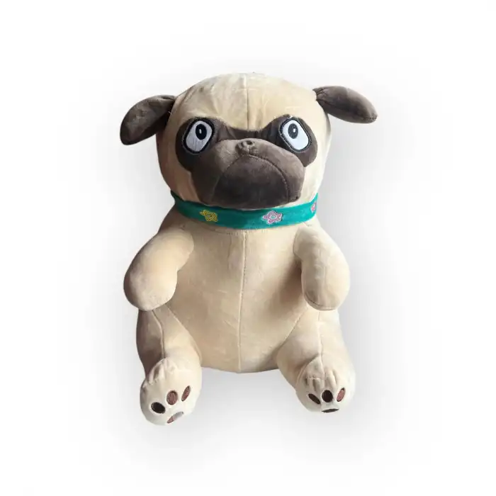 Peluş Köpek Tasmalı 45 CM