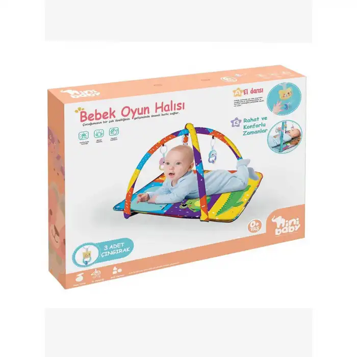 Piyanolu Bebek Oyun Halısı