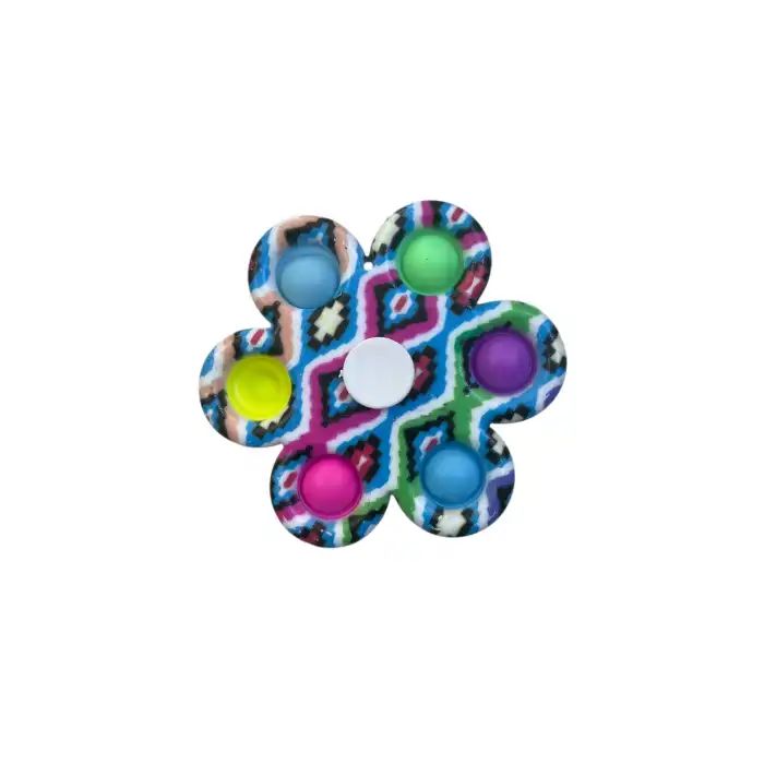 Pop İt Stres Çarkı Altılı