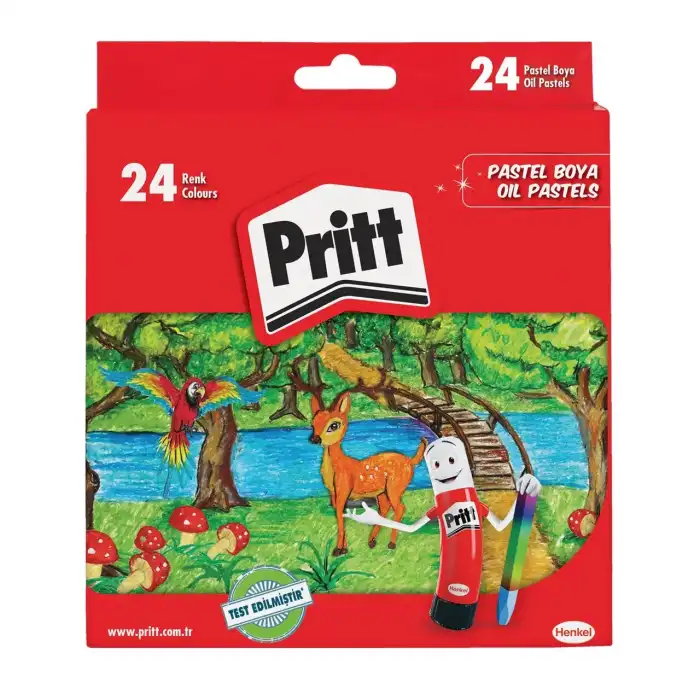 Pritt Pastel Boya Karton Kutu 24 Renk 1307853