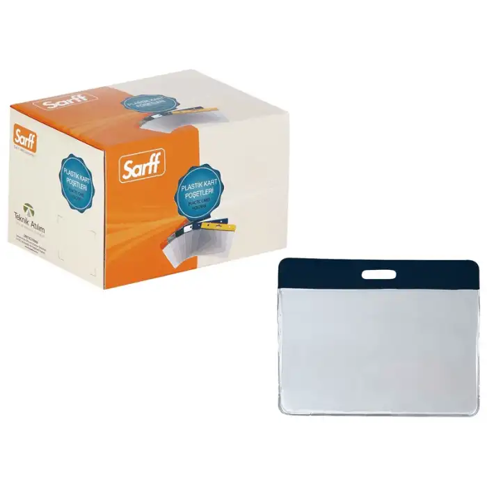 SARFF YATAY KART POŞETİ MAVİ