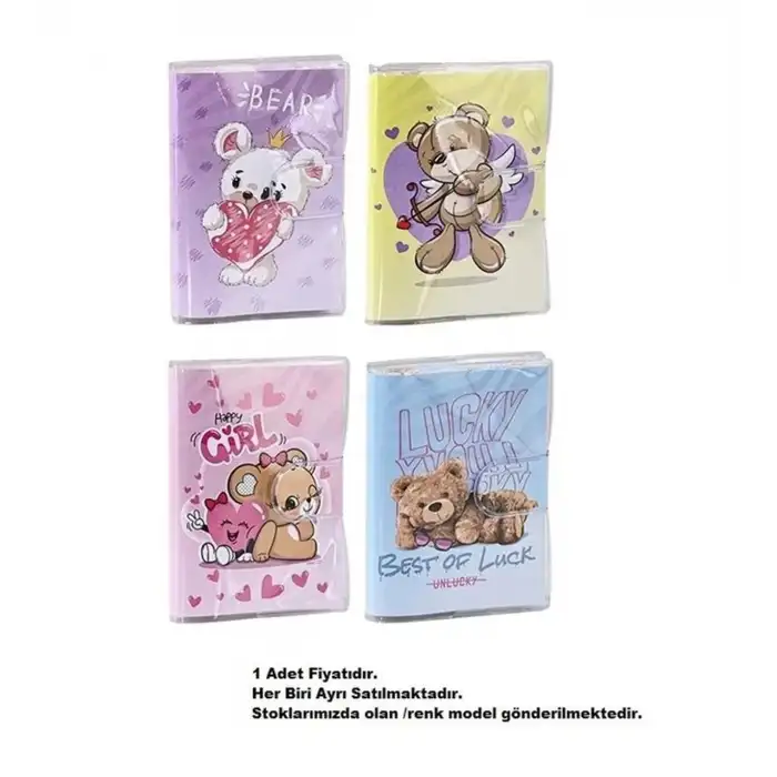 Sevimli Not Defteri Flamingo - Ayıcık