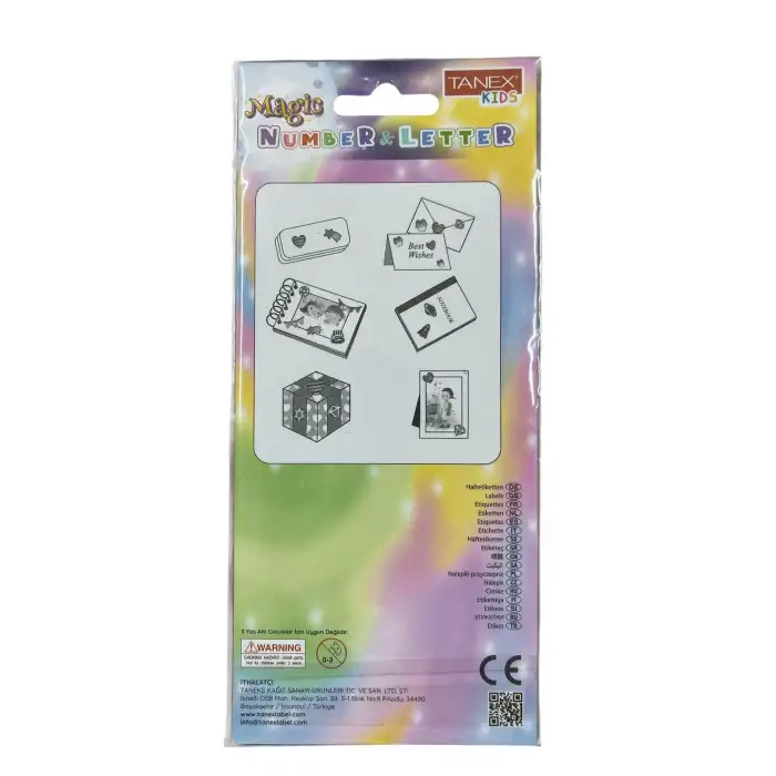 Tanex Tnx-5063 Magic Number -Letter Sticker -6