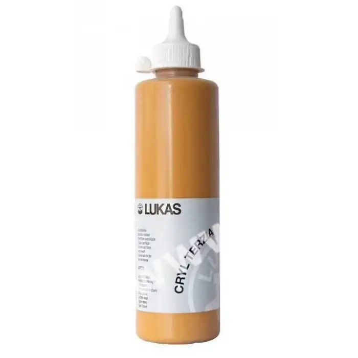 Lukas Cryl Terzia Akrilik Boya 500 ml. 4831 Sarı Ocker