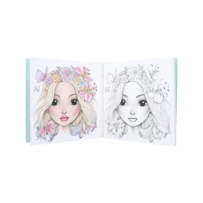 Top Model Sac Tasarım Tasarım Defteri ( Special Colouring Book )