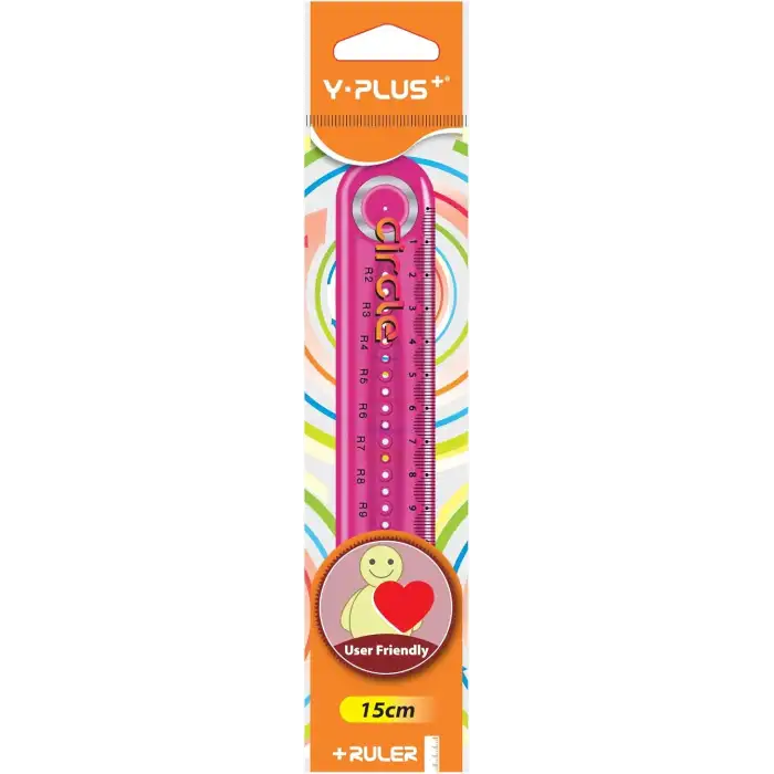 Y-PLUS CIRCLE 15 CM CETVEL