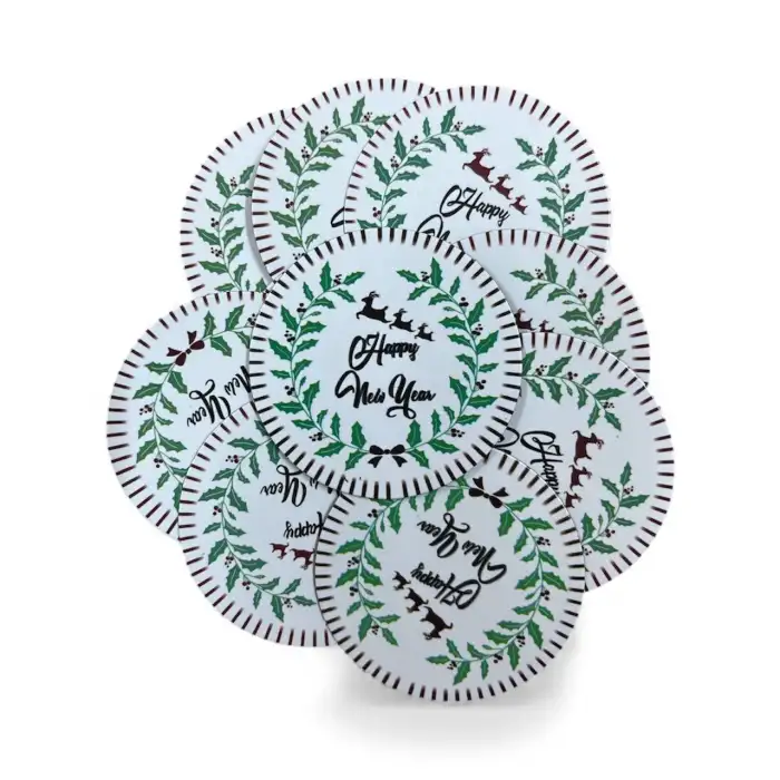 Yılbaşı Temalı Magnet Happy New Year 10lu