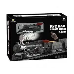 Classic Steam Kumandalı 2,4 Ghz Pilli Tren Seti 30 Parça (Buharlı Tren)