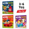 Beyin Geliştirme Etkinlikleri Yaz Sil Kitaplar 3-6 Yaş
