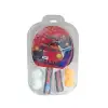 Double W Masa Tenisi Pinpon Raket Seti - 2 Raket- 4 Top