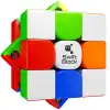 Swift Block 355S 3x3 M Stickerless -Gan Cube MG Magnetic 3X3 Cube-Hangsell - Manyetik Küp -Zeka Kübü