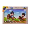 Ahşap Eğitici Puzzle - Sporlar - 20 Parça