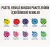 Hama Boncuk Midi 1.000’lik poşet - Pastel Renkler 207-50